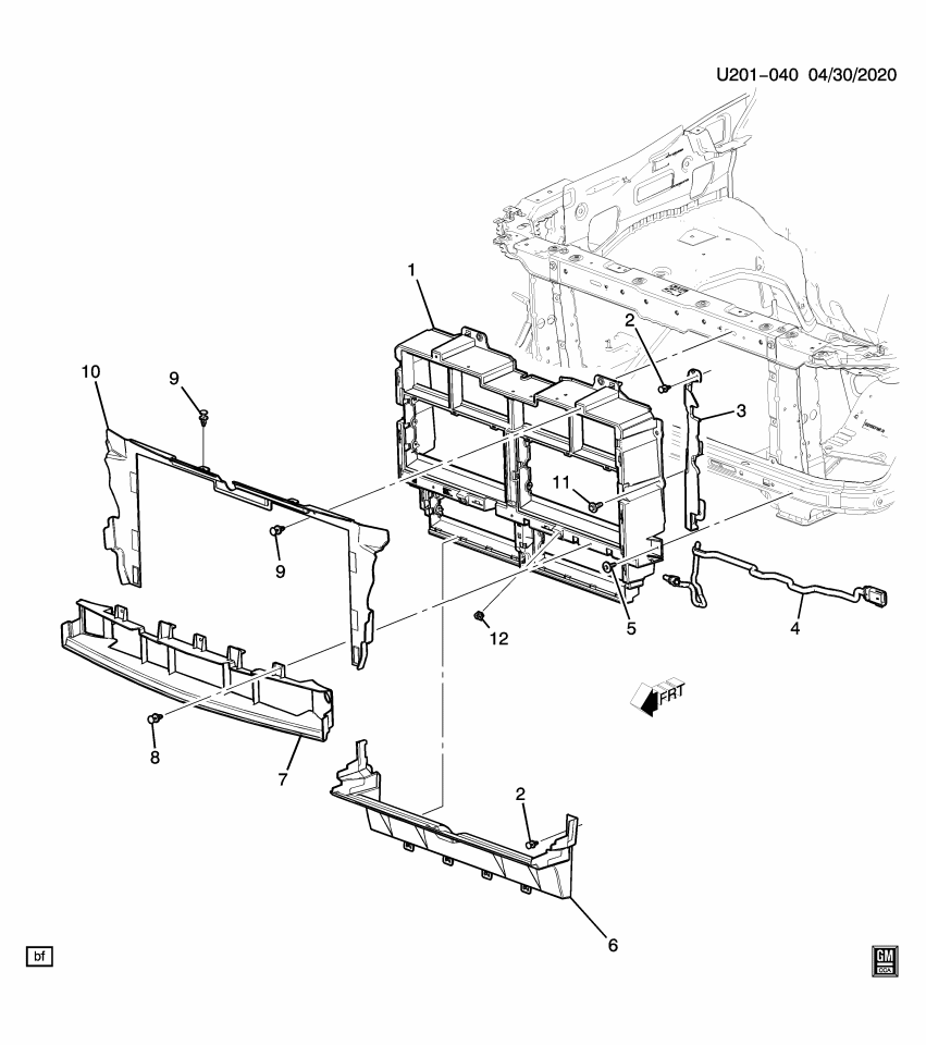 GM 84499816 HARNESS ASM-ACSRY WRG