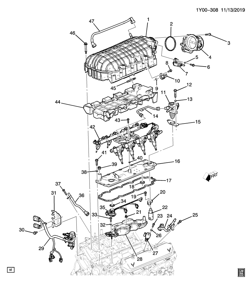GM 12709469 COVER ASM-ENG BLK VALLEY