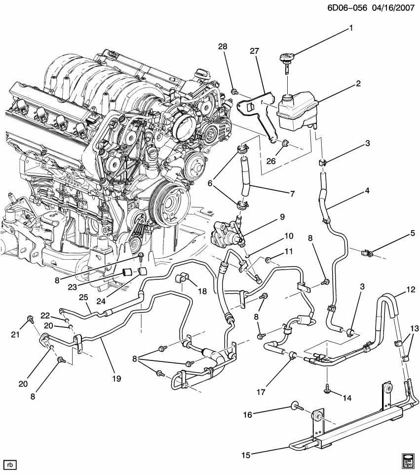 GM 15918816 Grommet-P/S Gear Inlet Pipe