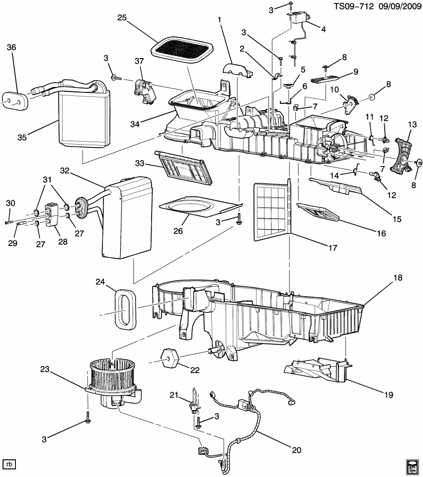 GM 89018346 Spring, Vent Outlet Valve Upper Pivot Pinion