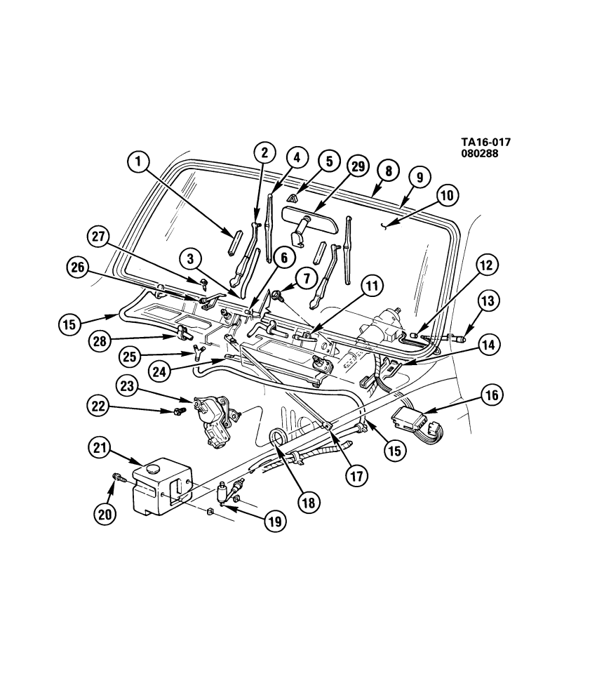 GM 15599458 CONNECTOR, Windshield Washer