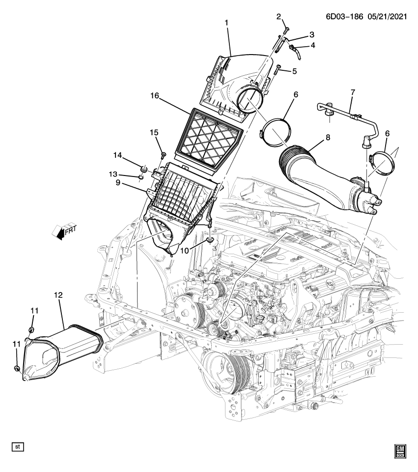 GM 84498928 SPACER-A/CL HSG INSL