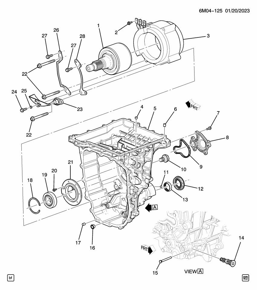 GM 24298760 VALVE ASM-A/TRNS FLUID CLR BYPASS
