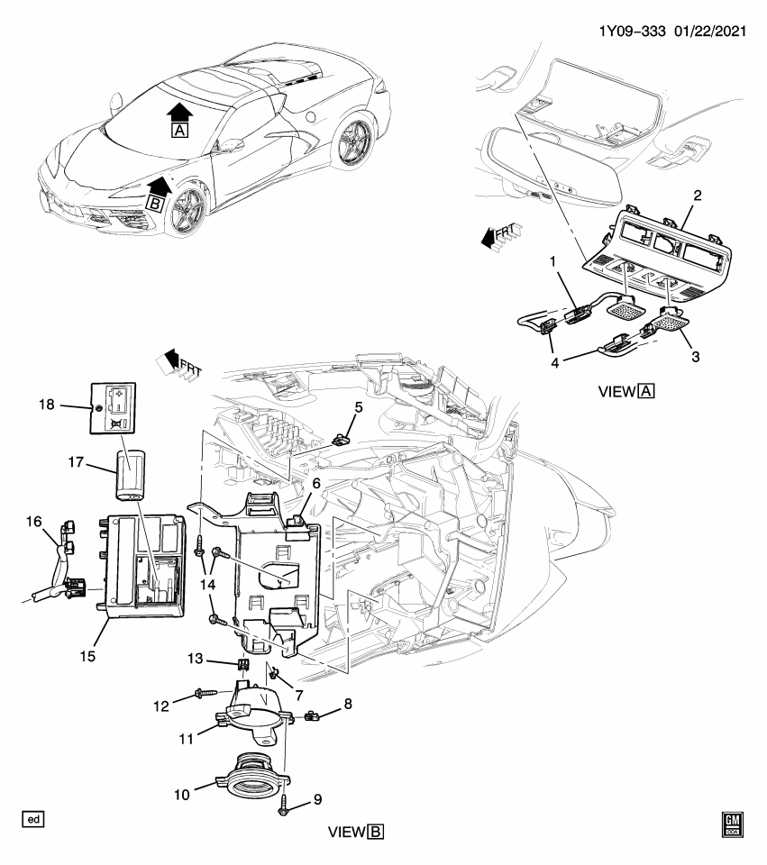 GM 85587851 MODULE ASM-COMN INTERFACE(W/M/TEL XCVR)EC