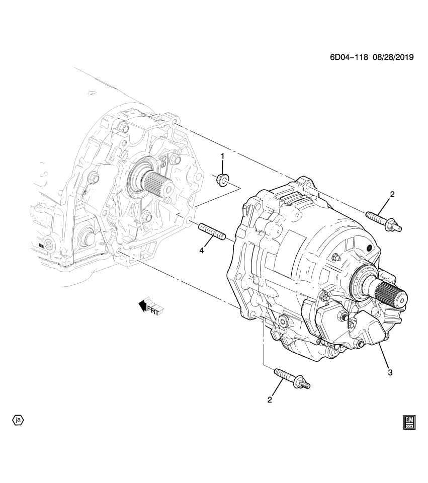 GM 84517835 STUD-TRFER CASE