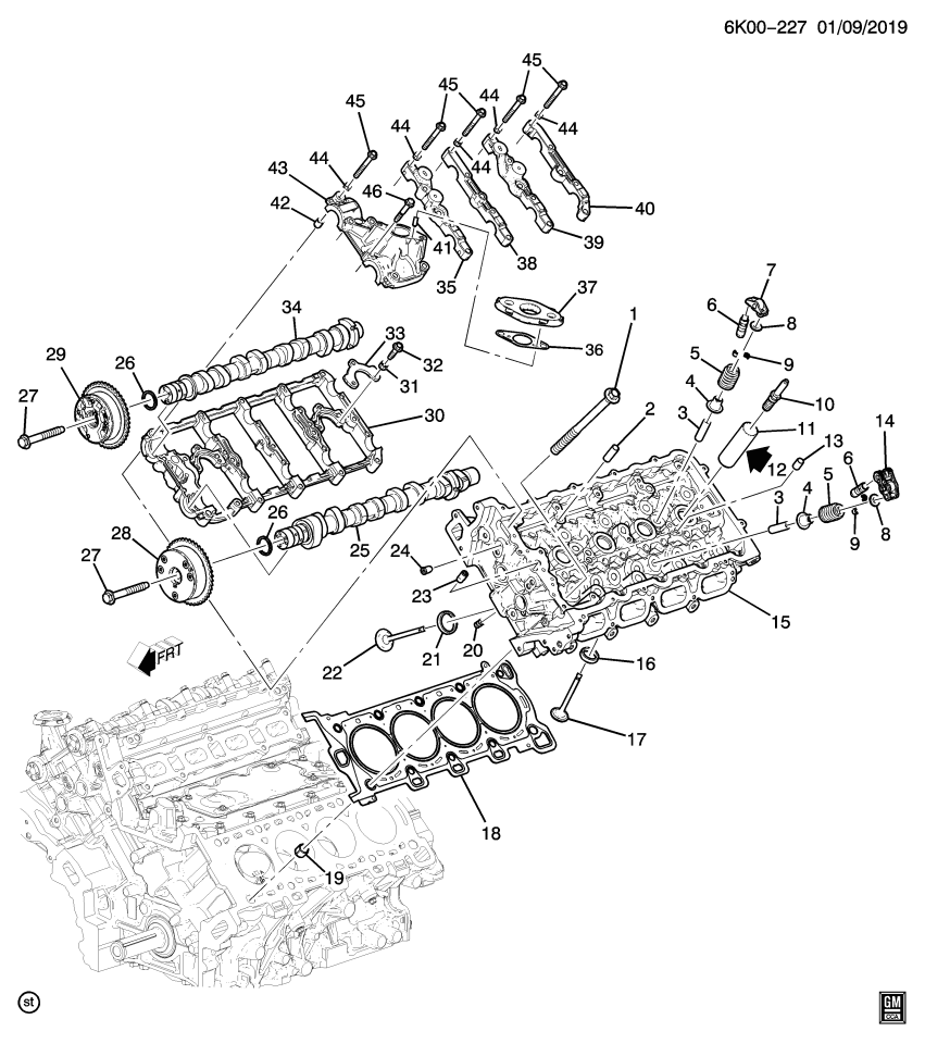 GM 12664664 Valve Springs