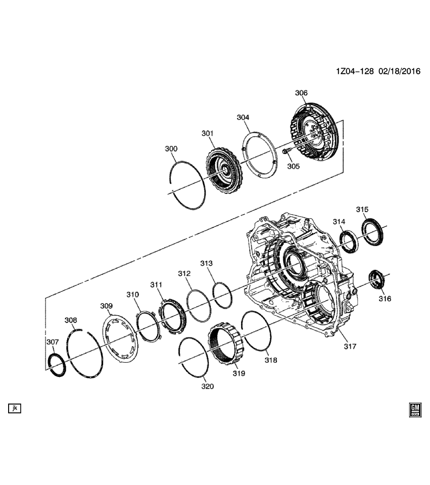 GM 24263481 Seal Asm-Input Shaft