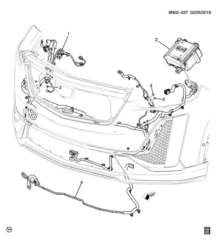 GM 84548410 Harness