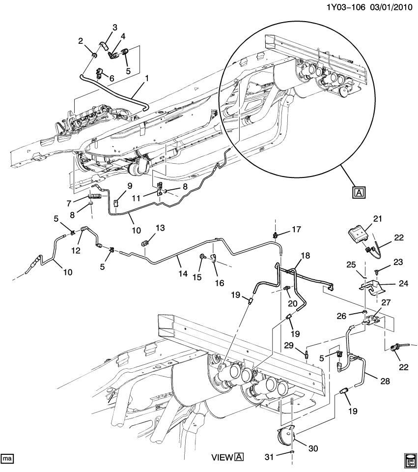 GM 15858759 Vacuum Valve Cover