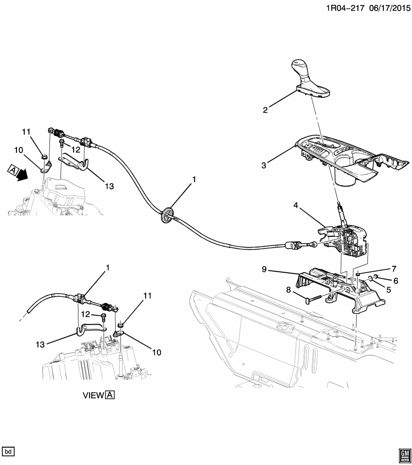 GM 84092186 Pin-Automatic Transmission Control Lever Pivot