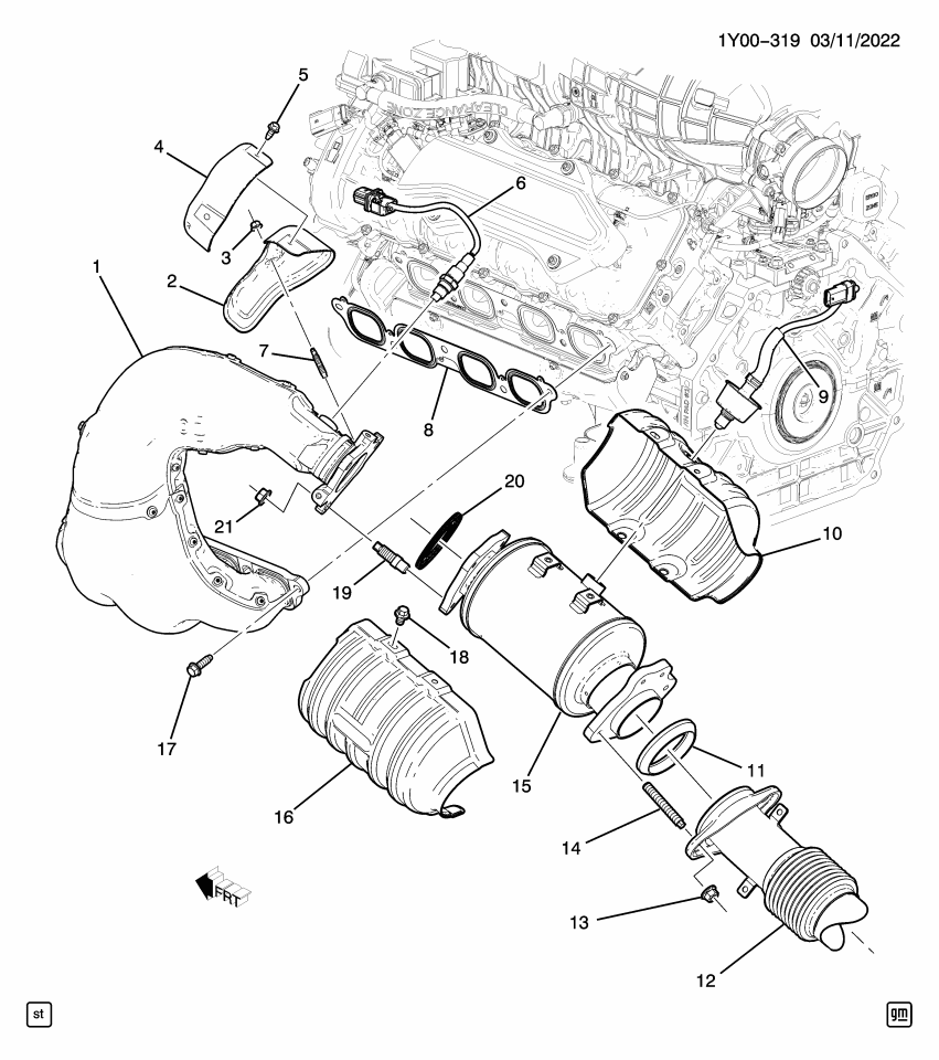 GM 11549061 BOLT/SCREW