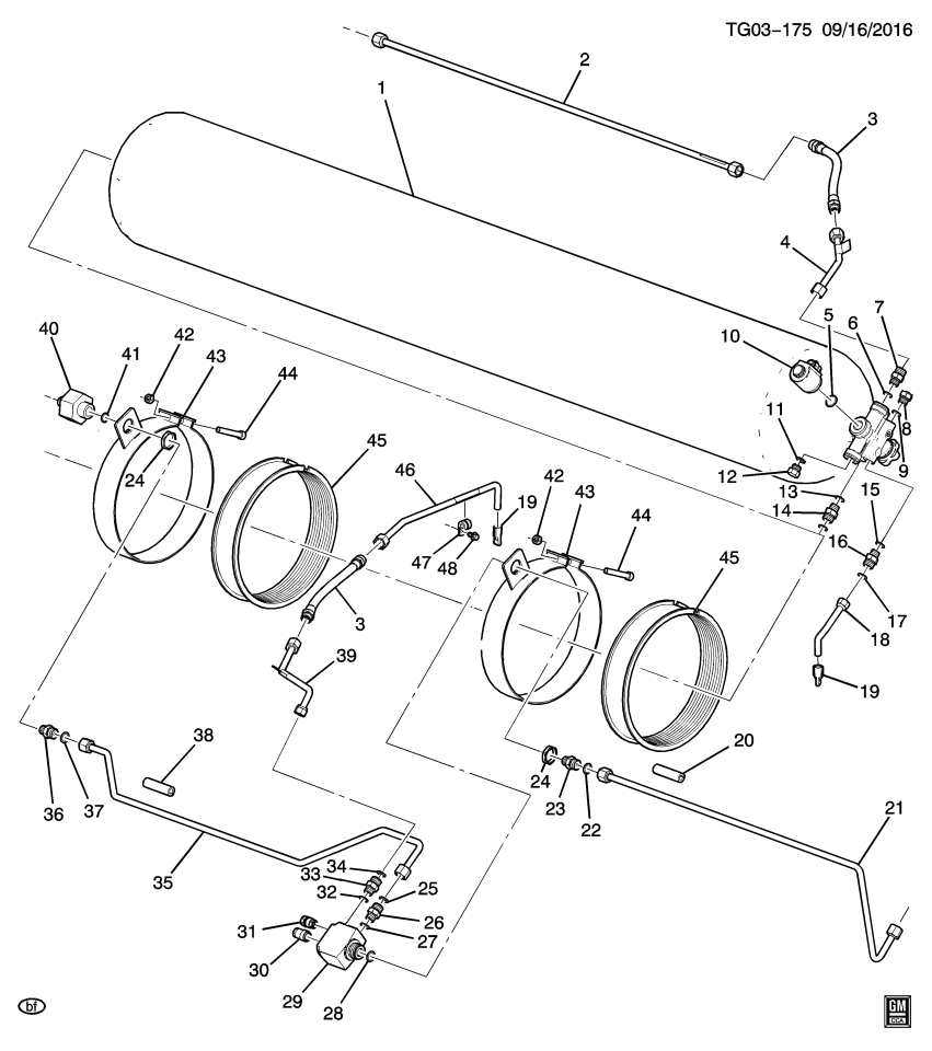GM 19259171 Pipe Asm, Fuel Tank Vent