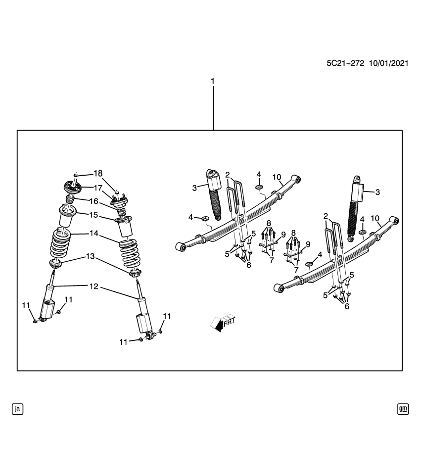 GM 11602267 BOLT, RR SUSP