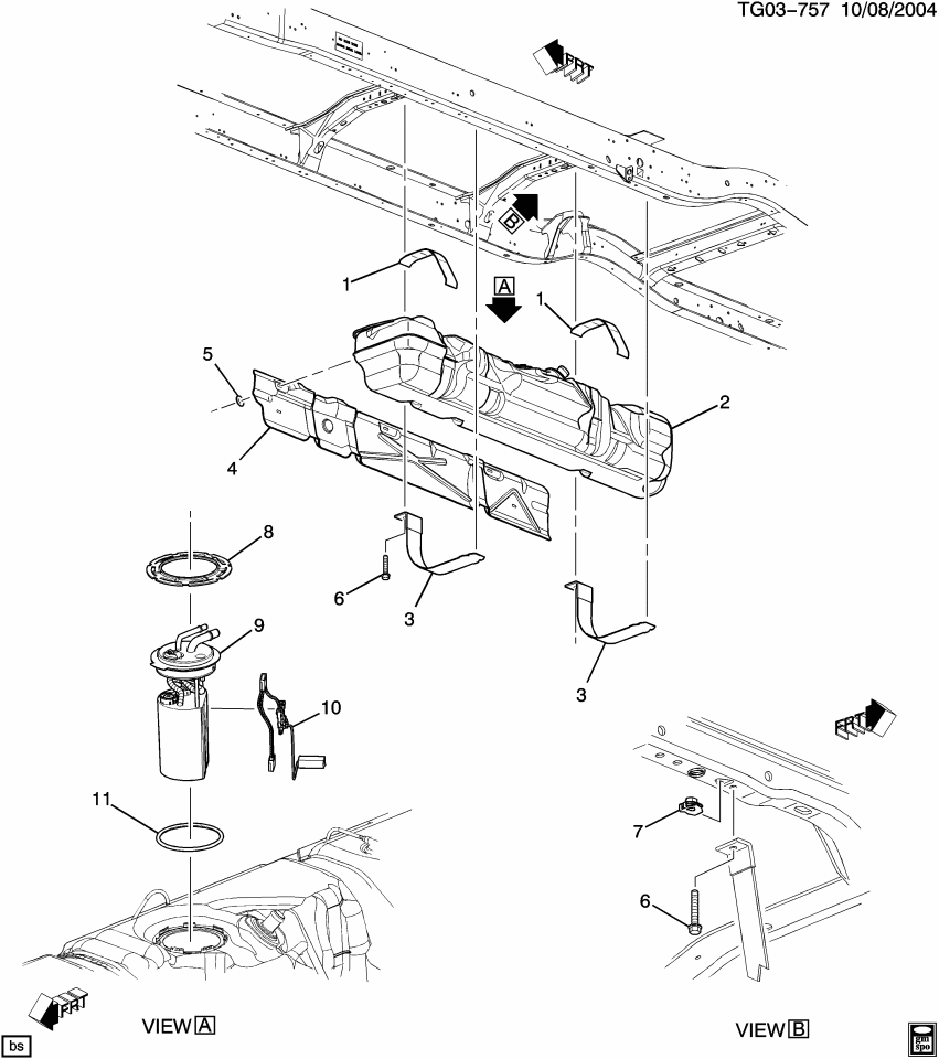GM 84666932 TANK ASM-FUEL