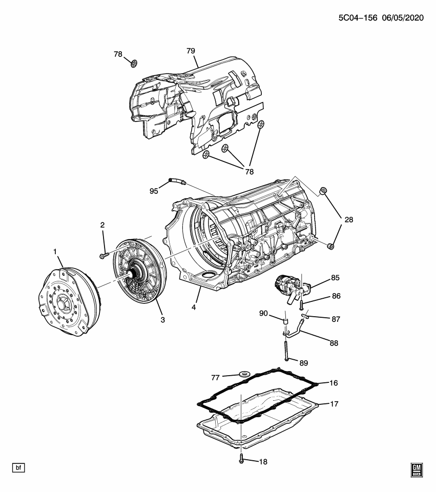GM 24047734 SEAL-A/TRNS AUX FLUID PUMP (KIT)
