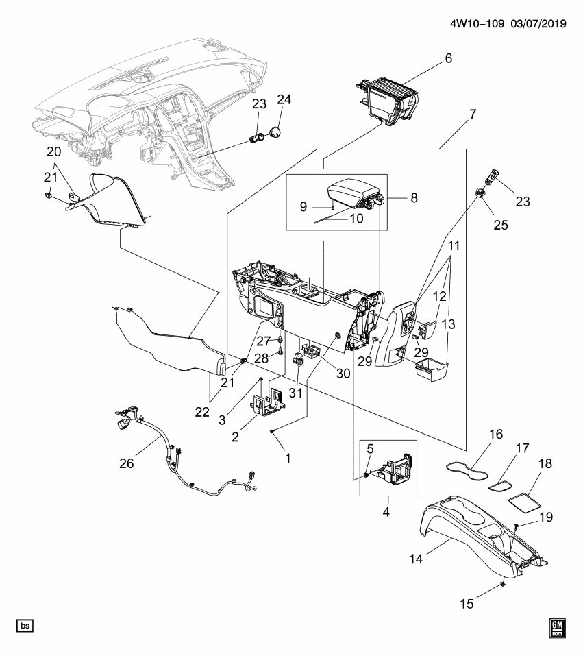 GM 13271123 Switch