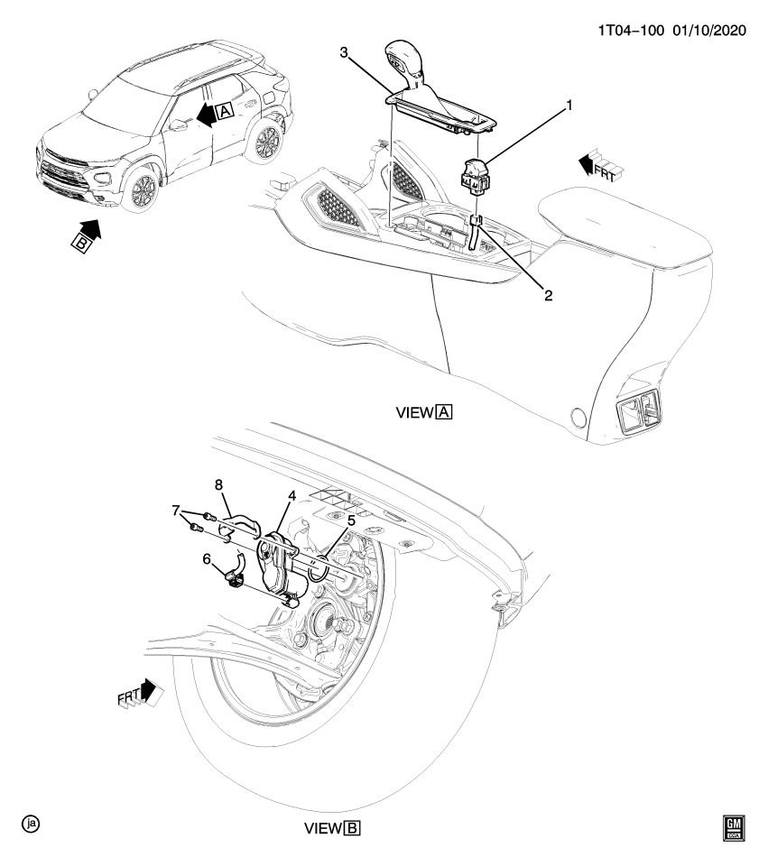 GM 13524444 Actuator Bolt