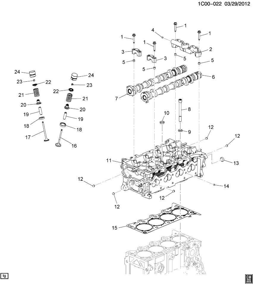 GM 94535264 Plug-Cyl Head Oil Gallery-Ball