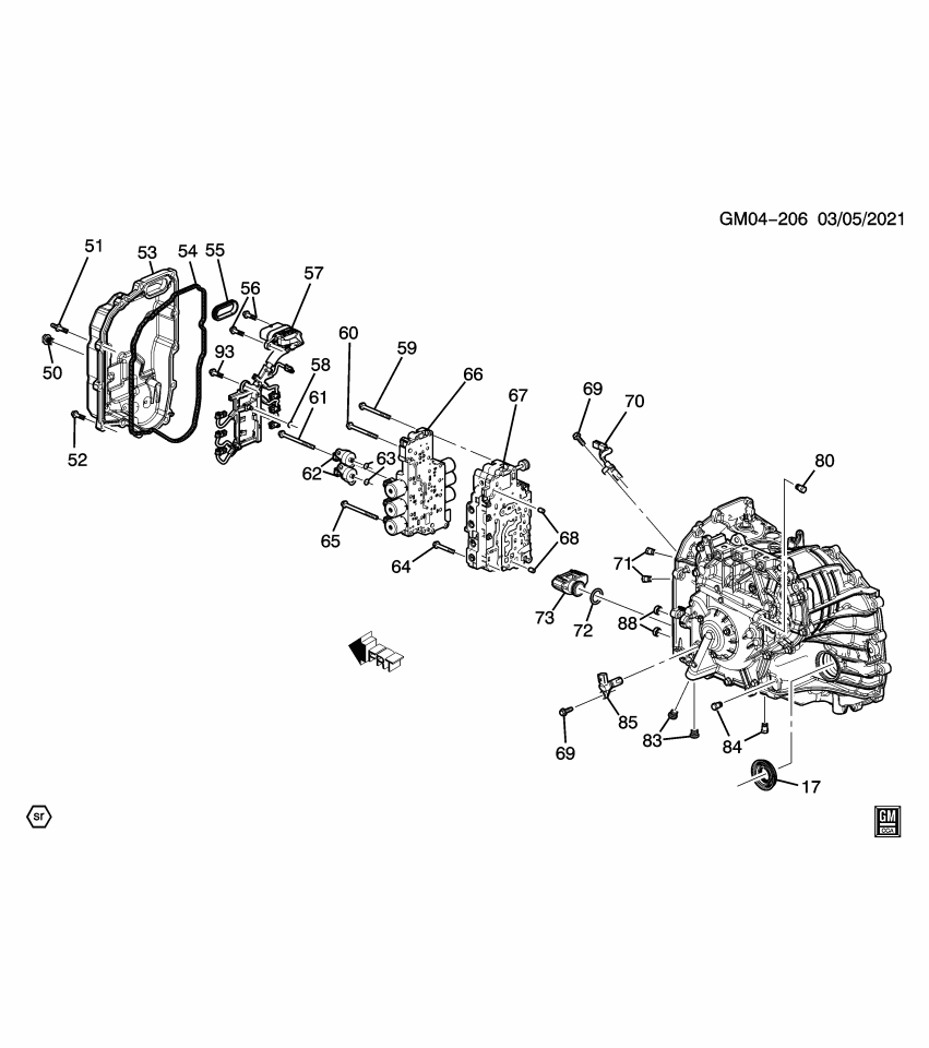 GM 24287098 SENSOR ASM-A/TRNS INPUT SPD