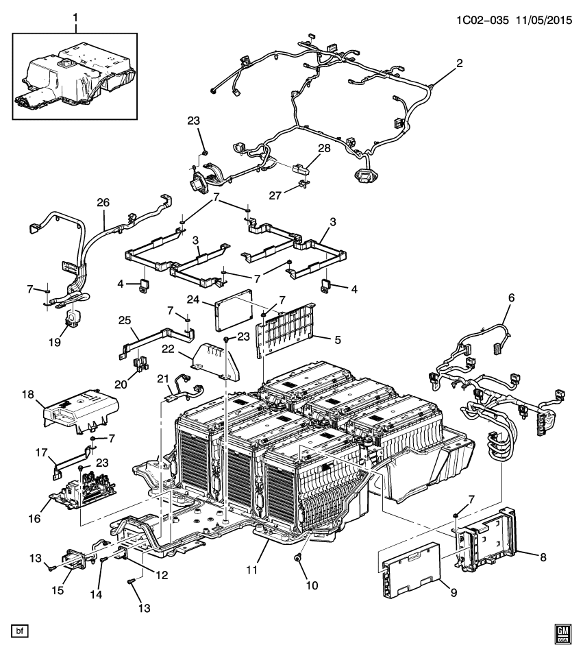 GM 22996858 Clip, Accessory Wiring Harness