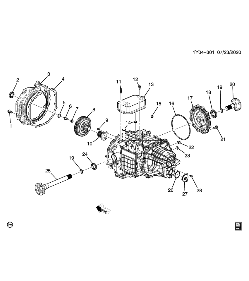 GM 24299327 RING, R/AXL SHF RET