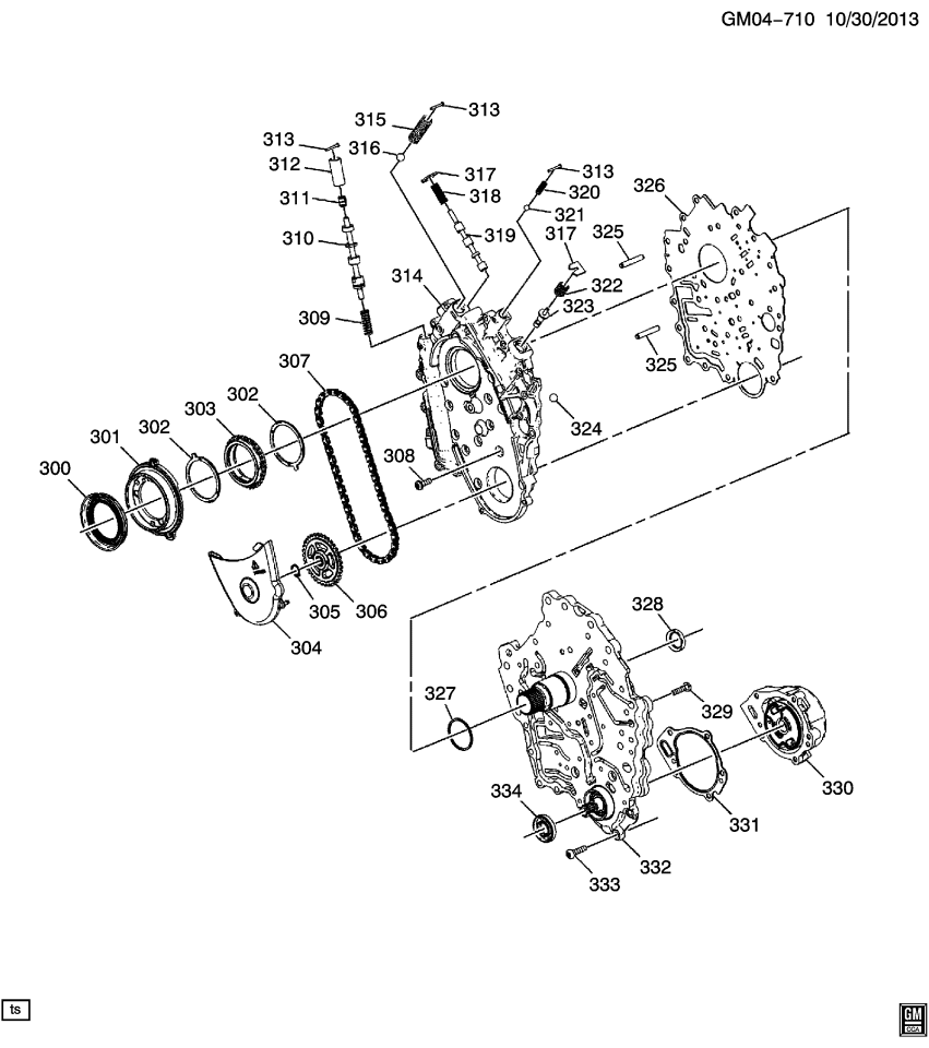 GM 24262295 Pin, Automatic Transmission Fluid Pmp