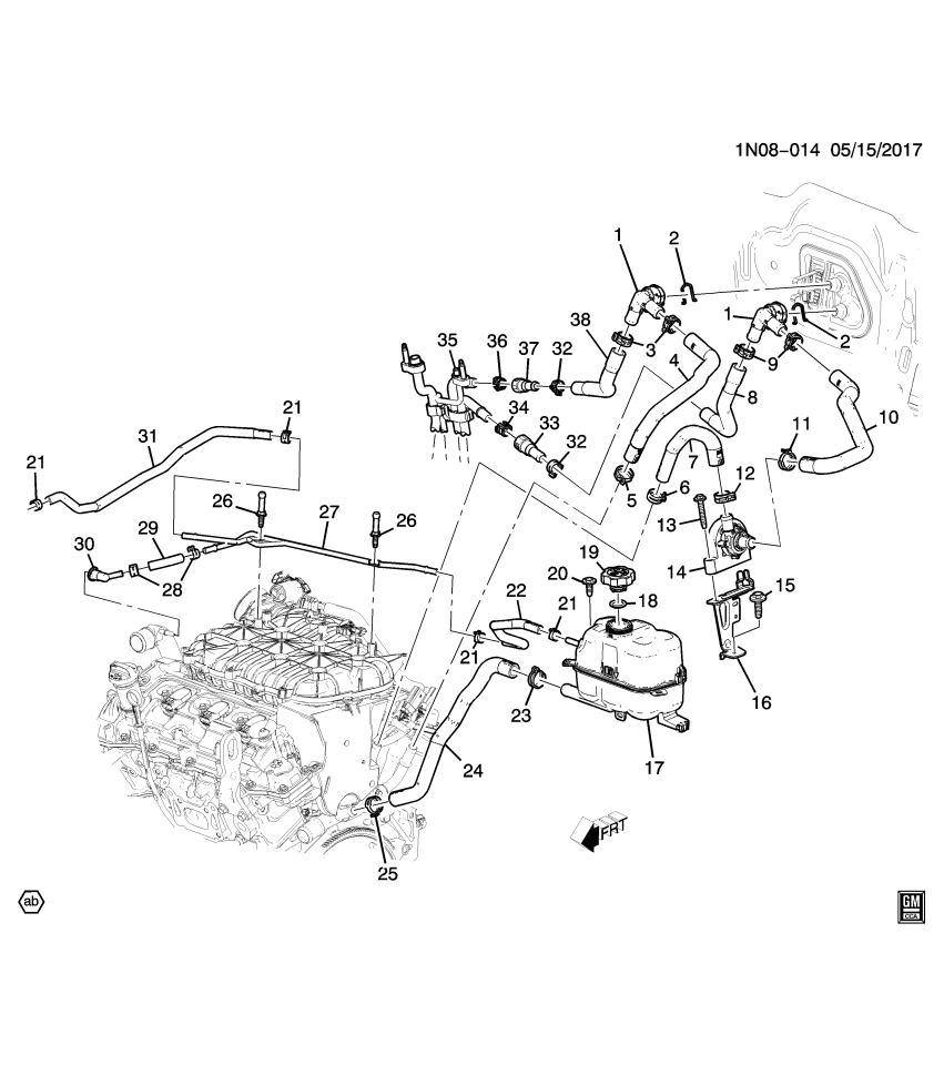GM 13507545 Auxiliary Pump