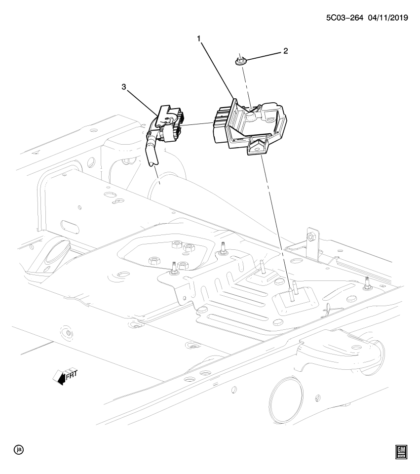 GM 13540028 MODULE ASM-F/PMP PWR CONT