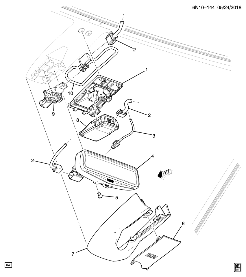 GM 84022563 Cable Asm-Usb Data