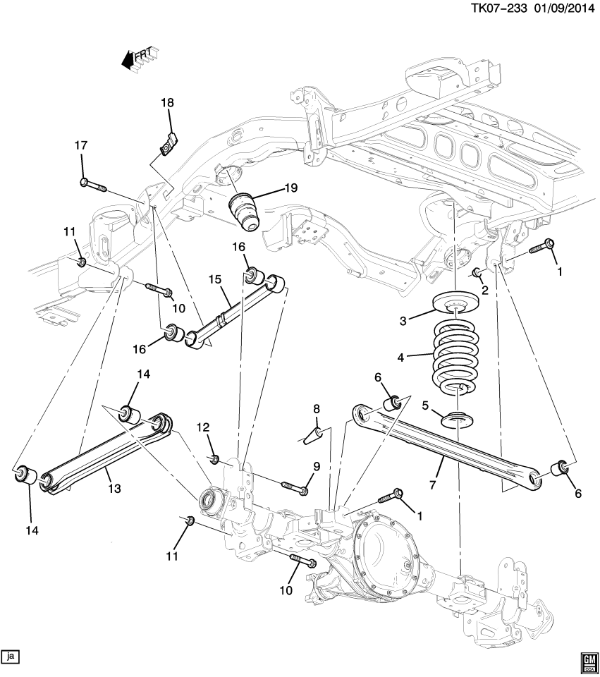 GM 11609486 Nut - Metric Flag