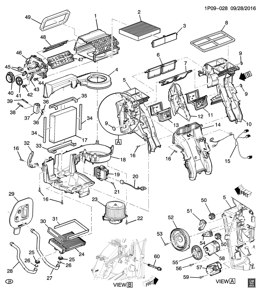 GM 13337765 Bracket-Heater Core Tube