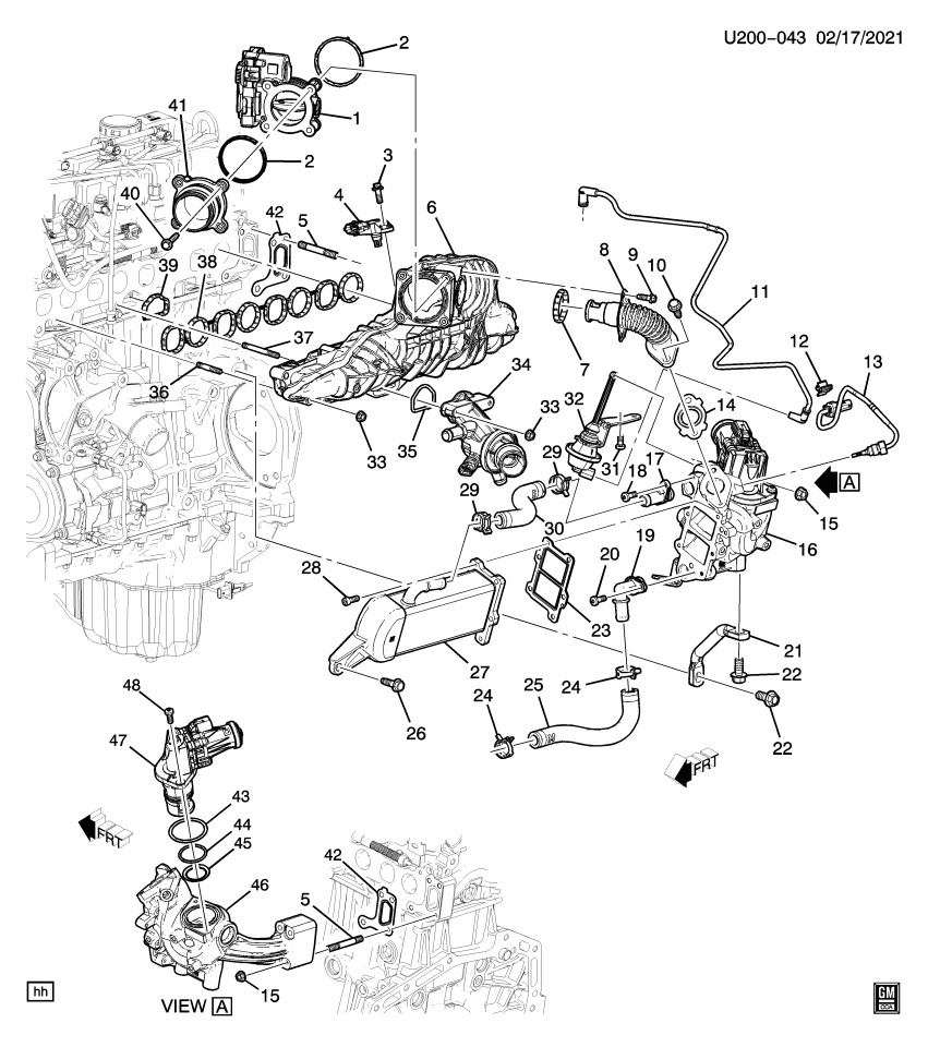 GM 55588253 Stud-Intake Manifold