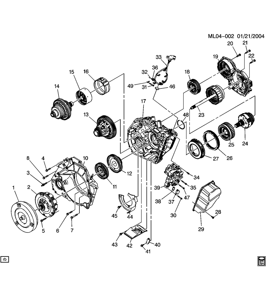 GM 24228783 Band Asm, 3rd Gear