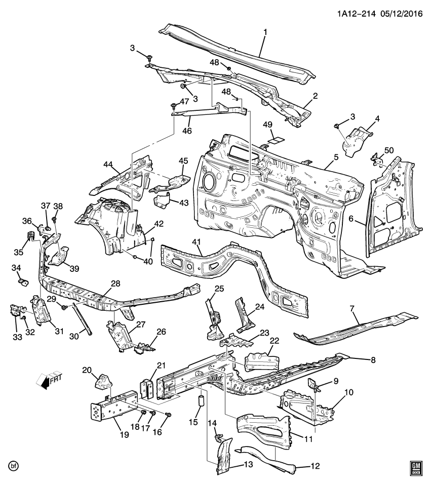 GM 84122336 Tape-Instrument Panel Insulator