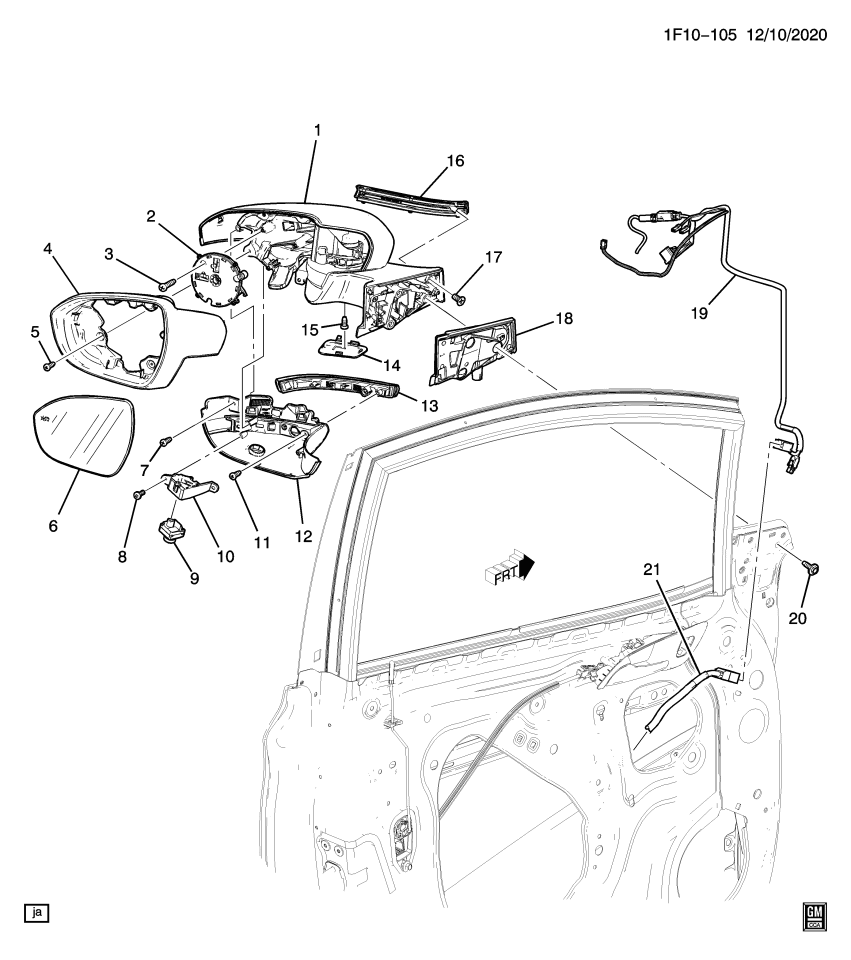 GM 42794202 BRACKET-SV DRVR INFO CAMERA