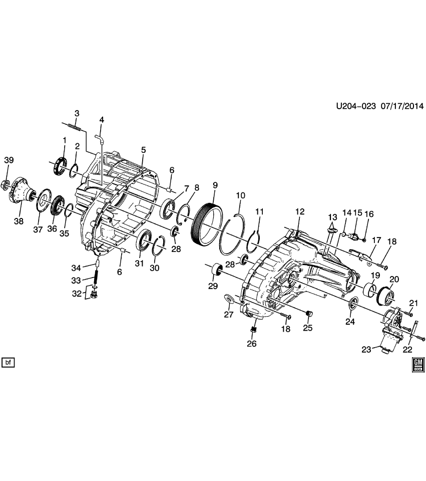 GM 11603112 STUD, TRFER CASE
