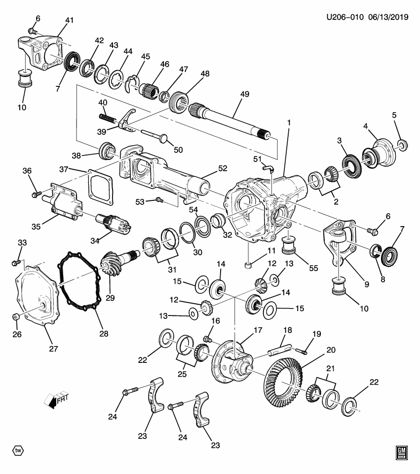 GM 23471869 Pin-Front Differential Pinion Gear Shaft Lock