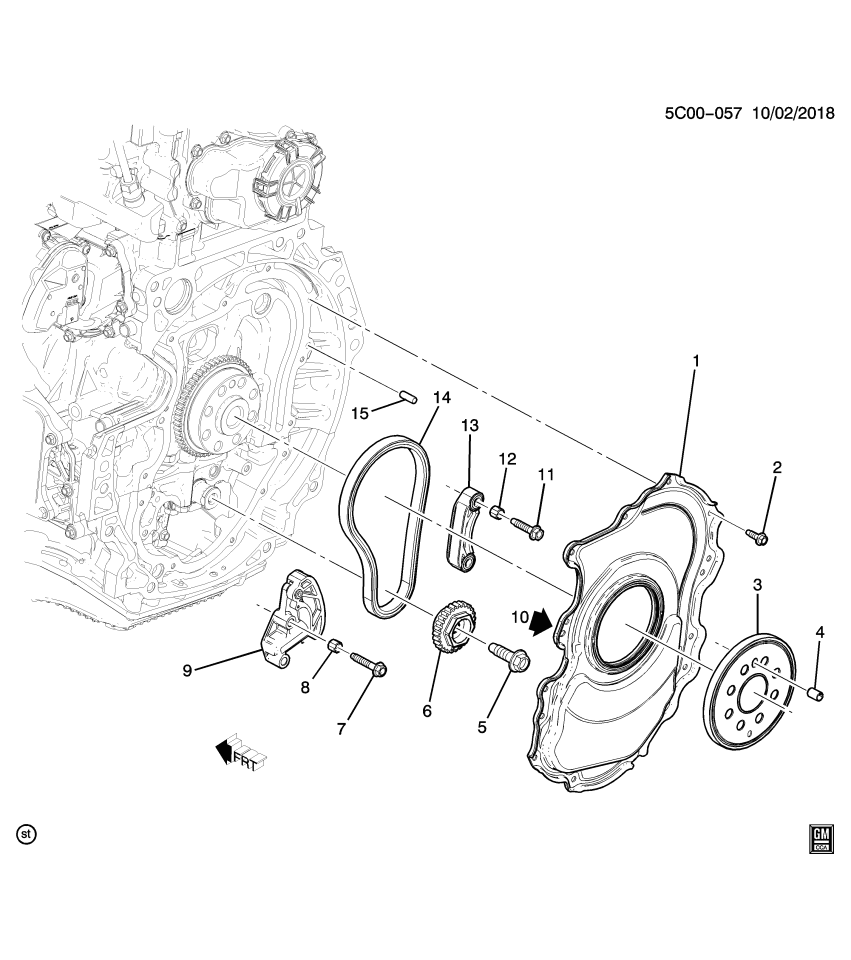 GM 12663798 Driven Gear