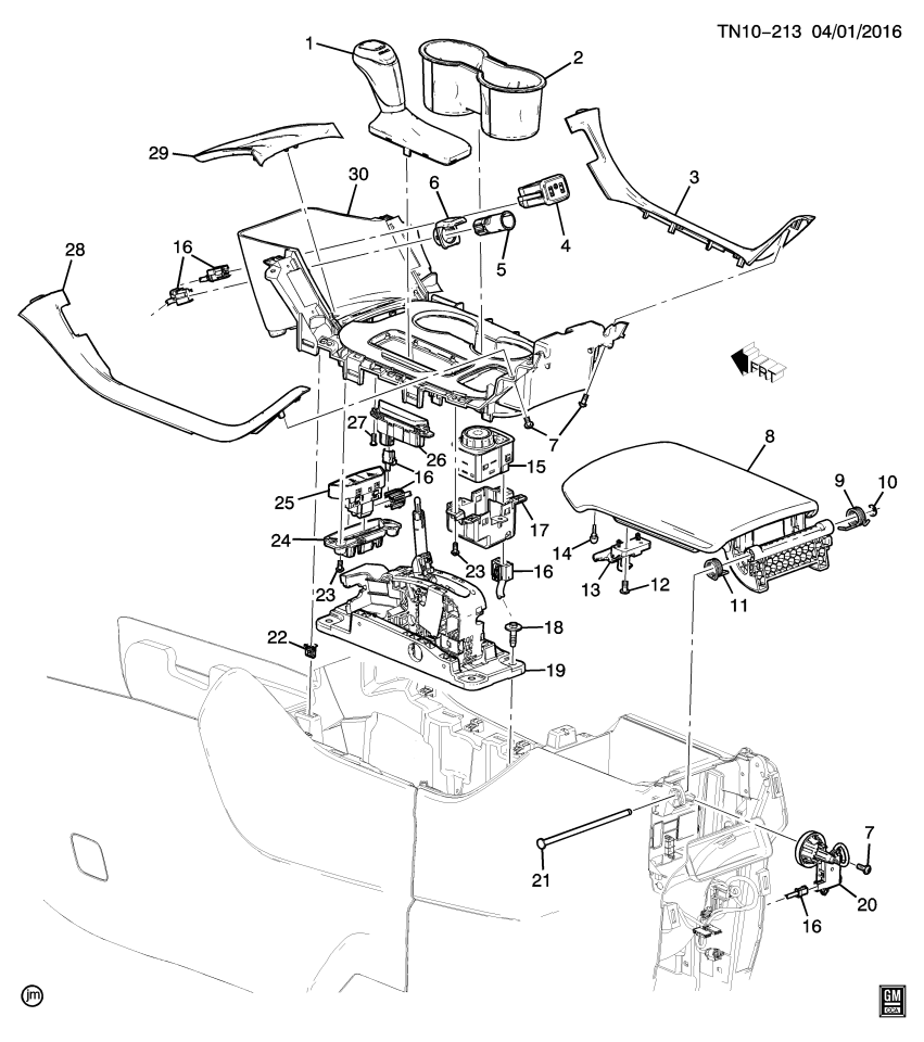 GM 85123750 CONTROL ASM-A/TRNS