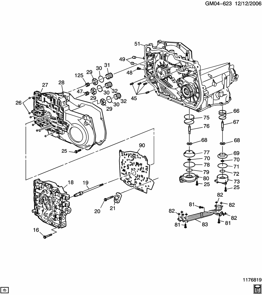 GM 24211822 Support-Control Valve Body Spacer Plate
