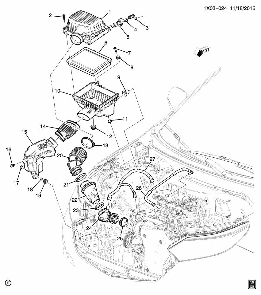 GM 25203502 TUBE ASM-PCV
