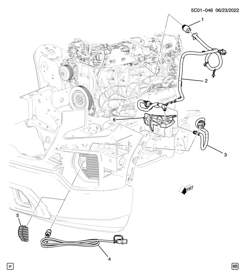 GM 86827931 BRACKET-ENG COOL HTR INL & OTLT HOSE