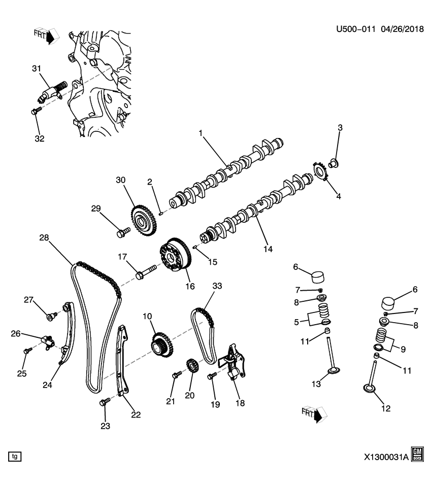 GM 19316106 Bolt, Engine Lift Bracket