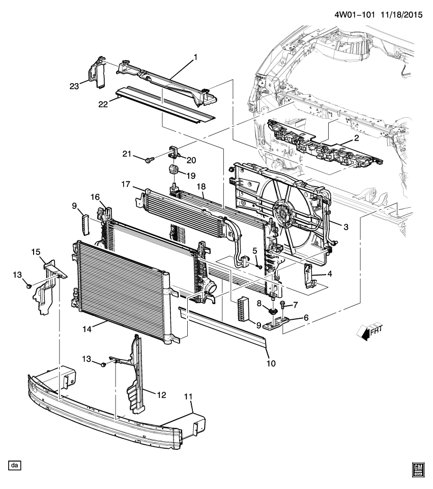 GM 13281766 Protector-Radiator