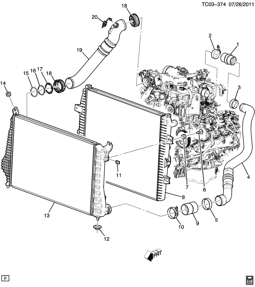 GM 11571169 Nut-U/Spring-Poa Service Part