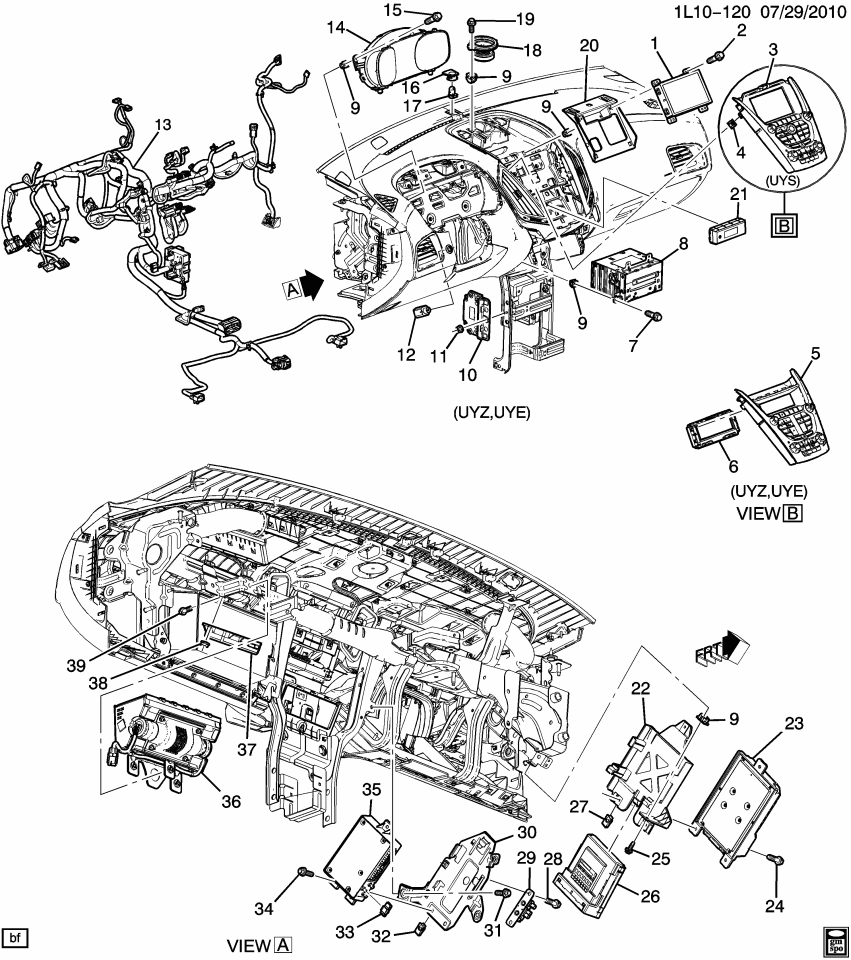 GM 13534180 MODULE ASM, BODY CONT