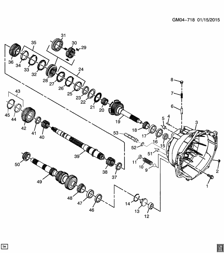 GM 19180514 Ring, Trans Fluid Pmp Retainer