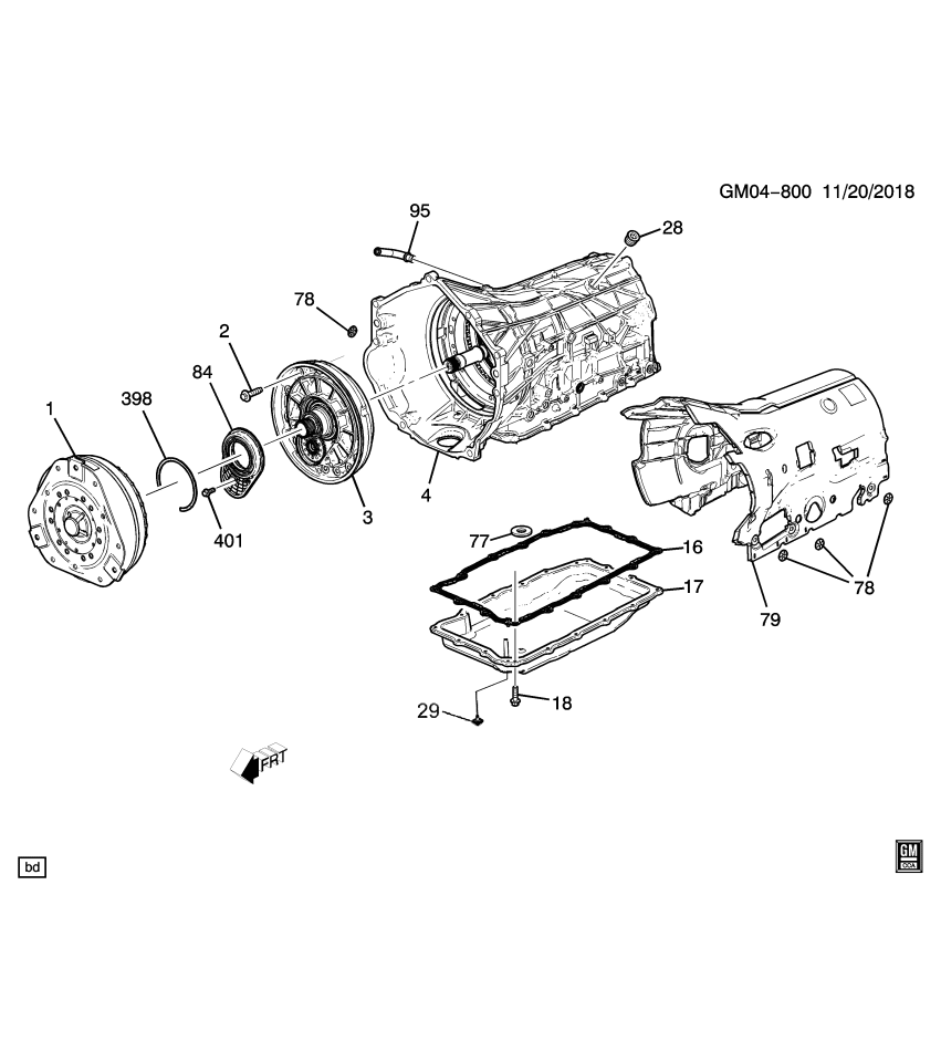 GM 24298919 Oil Pan