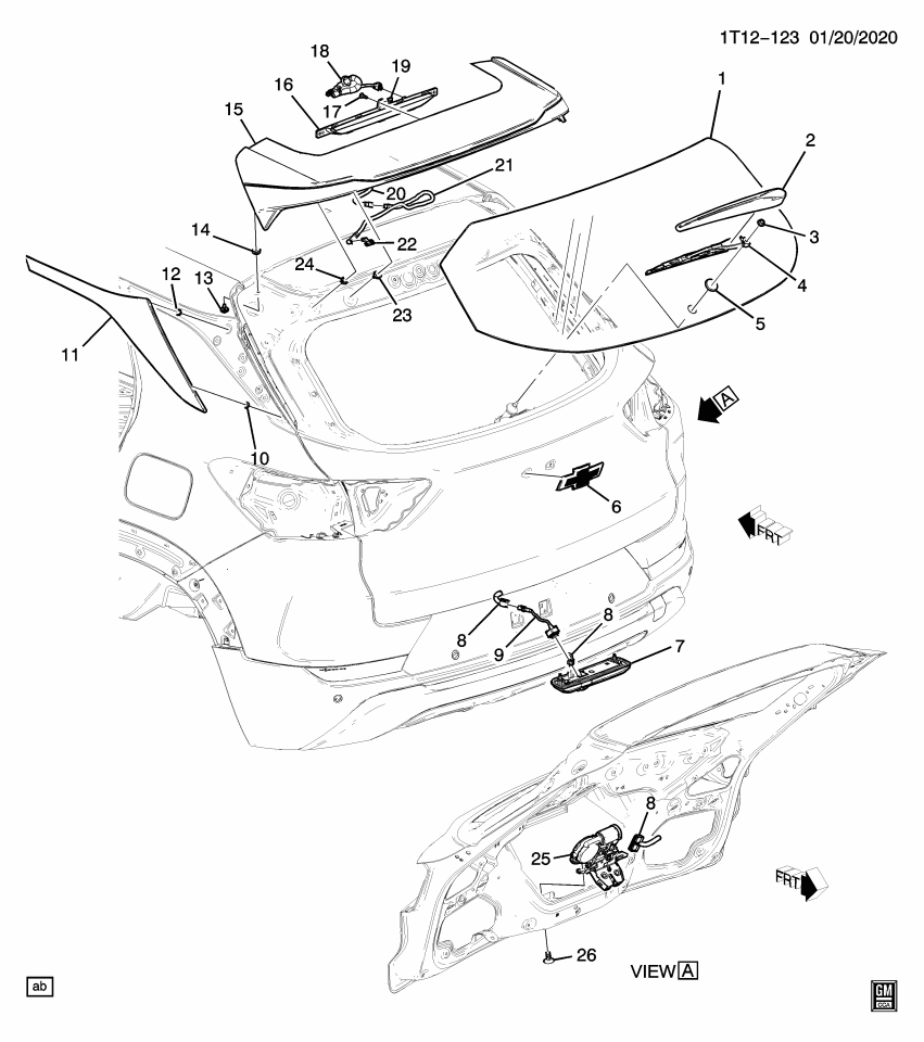 GM 42485855 Applique