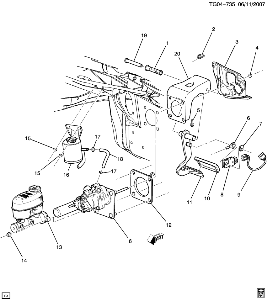 GM 23179979 Insulator Asm-Dash Panel Outer